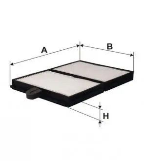 WP9204 Фільтр салону WIX FILTERS підбір по vin на Brocar