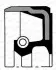Сальник двигуна FRONT / N ALFA / OPEL 55X68X8 FPM B1BAVISLRDX7 (пр-во PAYEN) NA5069