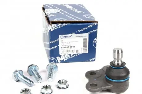 6160100001 Опора шаровая (передняя/снизу) Opel Combo 01- MEYLE подбор по vin на Brocar