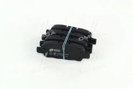 087601 Колодка торм. диск. INFINITI FX, NISSAN X-TRAIL (T30) задн. (пр-во REMSA) REMSA подбор по vin на Brocar