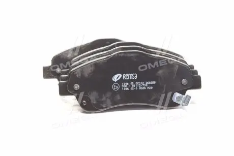 104602 Колодка торм. диск. TOYOTA AVENSIS (T25), COROLLA V передн. (пр-во REMSA) REMSA подбор по vin на Brocar