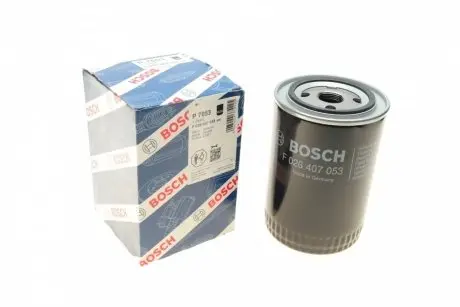 F026407053 Фильтр масляный Fiat Ducato/Iveco Daily III 2.3/2.8JTD 02-06 BOSCH підбір по vin на Brocar