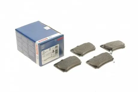 0986424711 Колодки тормозные (задние) Mitsubishi Pajero Sport 2.5/3.0 TD 98- BOSCH подбор по vin на Brocar