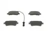 0986494500 Колодки тормозные (задние) Renault Master/Opel Movano 10- (однокатк.) BOSCH підбір по vin на Brocar
