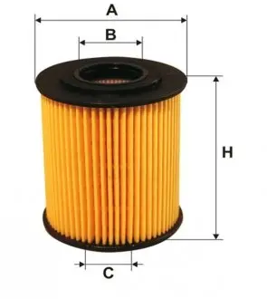 WL7283 Фільтр масляний WIX FILTERS підбір по vin на Brocar