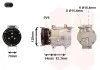 Компресор кондиціонера CHEVROLET AVEO, LACETTI, NUBIRA (пр-во Van Wezel) 8100K071