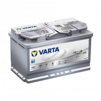 580901080 Аккумулятор 80Ah-12v VARTA Start-Stop Plus AGM (315х175х190), R, EN 800 VARTA подбор по vin на Brocar