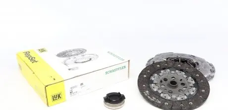 623322700 Комплект зчеплення Skoda Octavia II/VW Passat/Golf VI 1.8TSI 07-14 (d=230mm) (+вижимний) LUK підбір по vin на Brocar