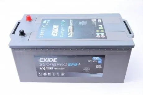 EE2353 Аккумуляторная батарея 235Ah/1200A (518x279x240/+L/B00) (EFB+) StrongPRO HVR EXIDE подбор по vin на Brocar