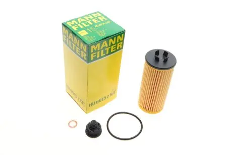 HU6015ZKIT Фільтр масляний BMW X1 (F48) 1.8-2.0i 14-/Mini Cooper 13- (B47/B38/B48) MANN підбір по vin на Brocar