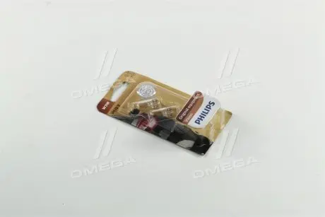 12256B2 Лампа накалу W3W 12V 3W W2,1X9,5d 2шт bliste VISION (вир-во Philips) PHILIPS підбір по vin на Brocar
