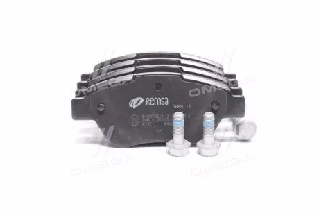 085810 Колодка торм. диск. FIAT DOBLO (119)(223) (03/01-) передн. (пр-во REMSA) REMSA подбор по vin на Brocar