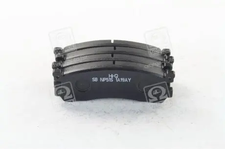 SP1060R Колодка торм. диск. MAZDA 929 2.0I, 2.2I, 3.0I -91 задн. (пр-во SANGSIN) Hi-Q (SANGSIN) підбір по vin на Brocar