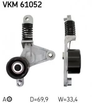 VKM61052 Роликовый модуль натяжителя ремня TOYOTA RAV 4 III (A3) 2.4 (пр-во SKF) SKF подбор по vin на Brocar