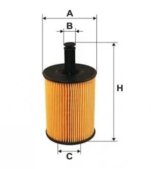 WL7296 Фильтр масляный двигателя FABIA, GOLF WL7296/OE650/1 (пр-во WIX-Filtron) WIX FILTERS подбор по vin на Brocar