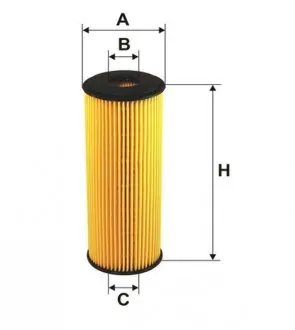 WL7304 Фильтр масляный двигателя MB 124, 202 WL7304/OE640/3 (пр-во WIX-Filtron) WIX FILTERS подбор по vin на Brocar