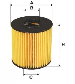 WL7413 Фільтр масляний WIX FILTERS підбір по vin на Brocar