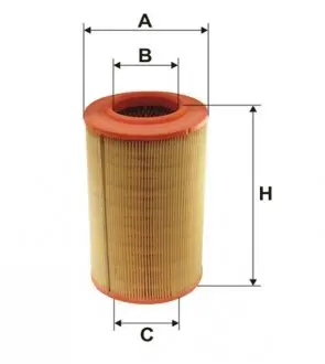 WA6487 Фільтр повітряний WIX FILTERS підбір по vin на Brocar