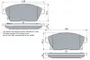 0986494434 Колодки гальмівні (передні) Opel Astra J/Zafira C/Chevrolet Cruze 09- BOSCH підбір по vin на Brocar