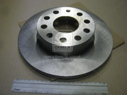 562238CH Диск гальмівний SEAT, SKODA SUPERB, VW CADDY, GOLF задн. (пр-во CHAMPION) CHAMPION підбір по vin на Brocar