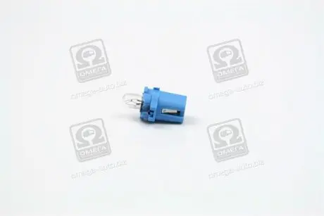 12602CP Лампа розжарювання Bax8,3/1,5blue12v 2w Bax8,3s/1,5 blue(вир-во Philips) PHILIPS підбір по vin на Brocar