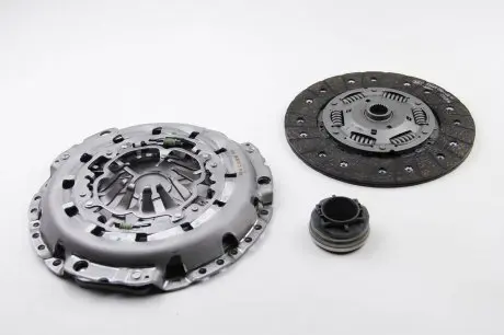 624303700 Комплект зчеплення VW Passat 1.9 TDI 00-05 (d=240mm) (+вижимний) LUK підбір по vin на Brocar
