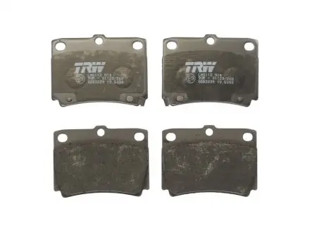 GDB3239 Колодка торм. диск. MITSUBISHI PAJERO II (V2_W, V4_W) задн. (пр-во TRW) TRW подбор по vin на Brocar