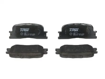 GDB3374 Колодка торм. диск. TOYOTA CAMRY (_V20), CAMRY (_V30) задн. (пр-во TRW) TRW подбор по vin на Brocar