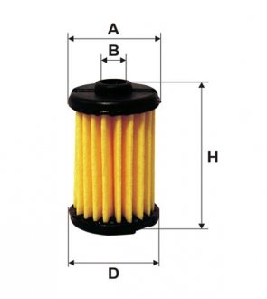 WF8347 Фільтр паливний LPG WIX FILTERS підбір по vin на Brocar