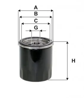 WL7510 Фільтр масляний FORD 1.0-2.0 EcoBoost 10- (вир-во WIX-FILTERS) WIX FILTERS підбір по vin на Brocar