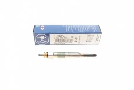 0250202025 Свеча накала Renault/Volvo 1.9-2.2 DI/DT/DTI/SDI 11V (M10x1/4s) BOSCH подбор по vin на Brocar