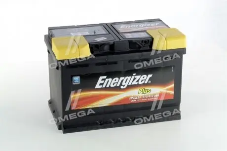 570410064 Аккумулятор 70Ah-12v Energizer Plus (278х175х190), L,EN640 !КАТ. -10% Energizer підбір по vin на Brocar