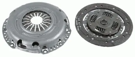 3000951024 Комплект сцепления Ford Fiesta/Focus/Mondeo 1.6/1.8 98- (d=220) (z17) SACHS подбор по vin на Brocar