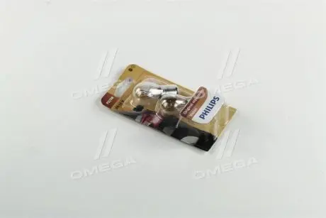 12499B2 Автолампа Philips 12499B2 Vision P21/5W BAY15d 5 W 21 W прозрачная PHILIPS підбір по vin на Brocar