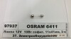 6411 Автолампа C10W 12V 10W SV8.5-8 (пальчик 41mm) (= 6411_02B) OSRAM підбір по vin на Brocar