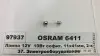 6411 Автолампа C10W 12V 10W SV8.5-8 (пальчик 41mm) (= 6411_02B) OSRAM підбір по vin на Brocar