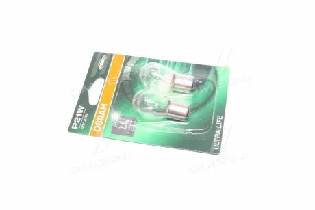 7506ULT02B Лампа накалу P21W 12V 21W BA15s Ultra Life (компл.) (вир-во OSRAM) OSRAM підбір по vin на Brocar