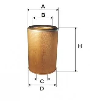 93347E Фільтр повітряний WIX FILTERS підбір по vin на Brocar
