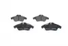 0986424218 Колодки тормозные (передние) MB Sprinter 208-316 96- (Ate) BOSCH підбір по vin на Brocar