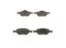 0986424558 Колодки гальмівні (передні) Ford Fiesta 95-10/Fusion/Ka 02-12/Puma/Mazda 121 96-03/Mazda 2 03-07 BOSCH підбір по vin на Brocar