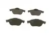 0986494033 Колодки гальмівні (передні) Renault Laguna II 01-07 BOSCH підбір по vin на Brocar