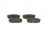 0986494380 Колодки тормозные (задние) Toyota Land Cruiser 200 08- BOSCH підбір по vin на Brocar