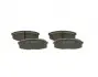 0986494380 Колодки тормозные (задние) Toyota Land Cruiser 200 08- BOSCH підбір по vin на Brocar