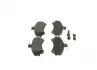 0986424371 Колодки тормозные (передние) Mitsubishi Colt 04-12/Carisma/Space Star/Volvo S40/V40 95-06/Smart 04- BOSCH підбір по vin на Brocar
