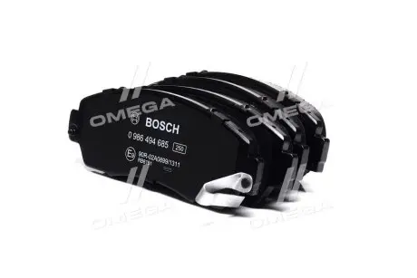 0986494685 Колодки гальмівні (передні) Honda CR-V IV 1.6-2.4i 12- BOSCH підбір по vin на Brocar