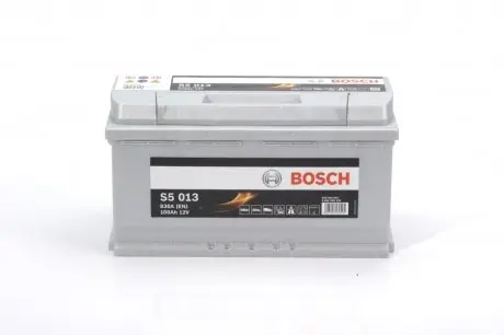 0092S50130 Аккумулятор BOSCH 12В 100Ah/830А S5 (R+) BOSCH подбор по vin на Brocar