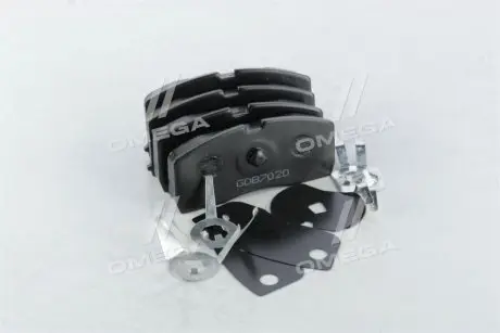 RD21338STD Колодка торм. диск. STANDARD GEELY CK 04-передн. (під ABS) (RIDER) RIDER підбір по vin на Brocar
