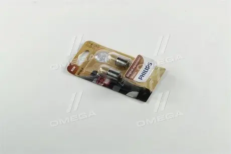 12821B2 Лампа накалу R10W 12V 10W BA15s 2шт blister (вир-во Philips) PHILIPS підбір по vin на Brocar