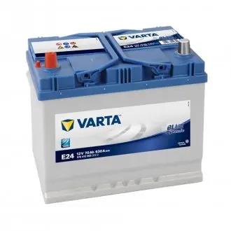 570413063 Аккумулятор 70Ah-12v VARTA BD(E24) (261х175х220),L,EN630 !КАТ. -10% VARTA подбор по vin на Brocar