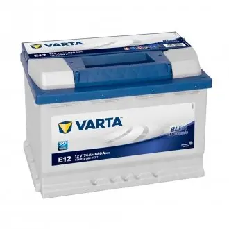 574013068 Акумулятор 74Ah-12V VARTA BD(E12) (278x175x190),L,EN680 !КАТ. -20% VARTA підбір по vin на Brocar